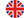 Imagen bandera idioma inglés